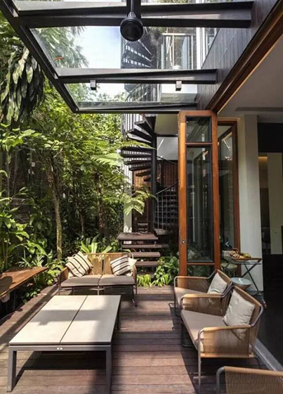 Backyard忧伤 10款复古庭院设计实景图，唤醒时光深处的静谧庭院