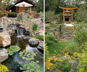 日式庭院景观 禅意与自然的和谐共生